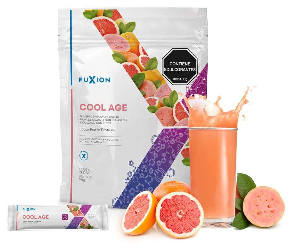 COOL AGE - Péptidos de Colágeno Bioactivo y CoQ10 Fuxion 2025