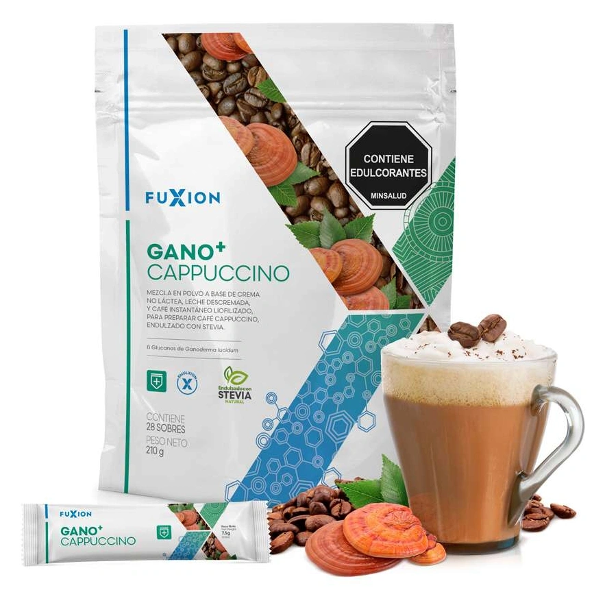 GANO+ CAPPUCCINO - Ganoderma Lucidum Reishi FuXion Doypack